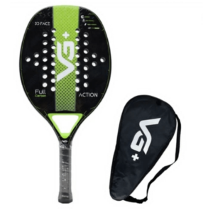 Raquete Beach Tennis 3K Carbono - VG Plus Verde